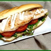 19.Bocata de pechuga de pollo lechuga y mahonesa